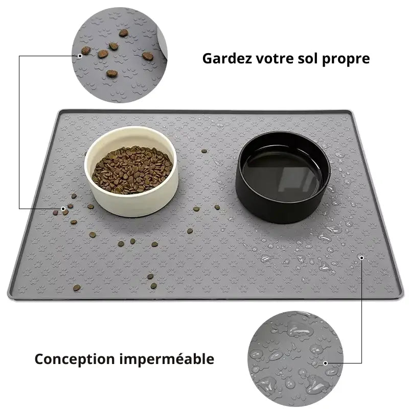 Tapis de repas anti-éclaboussures Mon Chien à la Maison