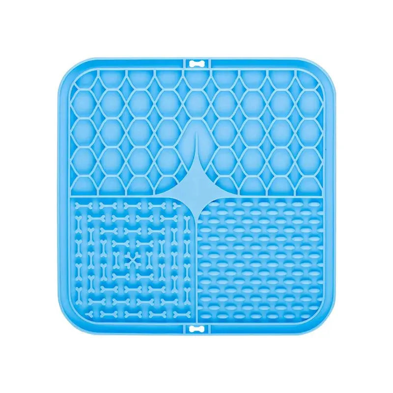 Pet Lick Silicone Mat for Dogs Pet Slow Food Plate Dog Bathing Distraction Silicone Dog Sucker Food Training Dog Feeder Supplies Mon Chien à la Maison