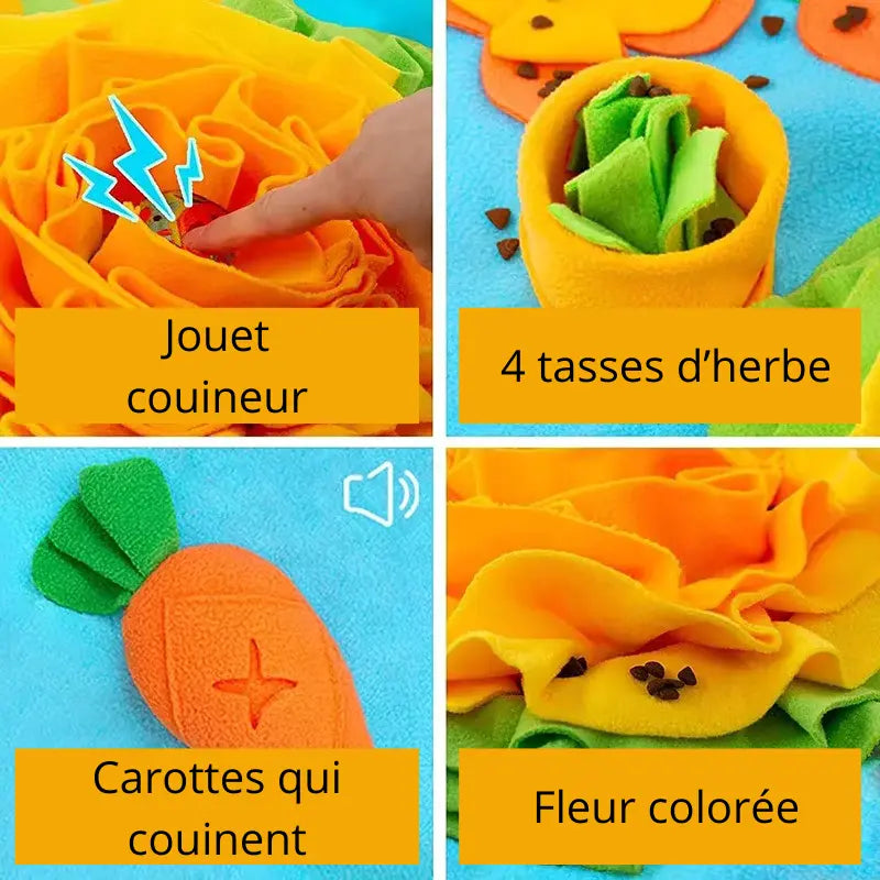 Tapis de fouille apaisant Mon Chien à la Maison